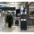 LCD Advertising with Mobile Charging and Brochure Holer